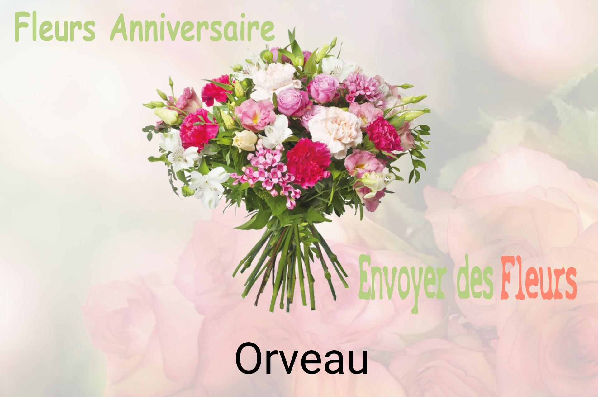 Bouquet de fleurs d’anniversaire livré à Orveau